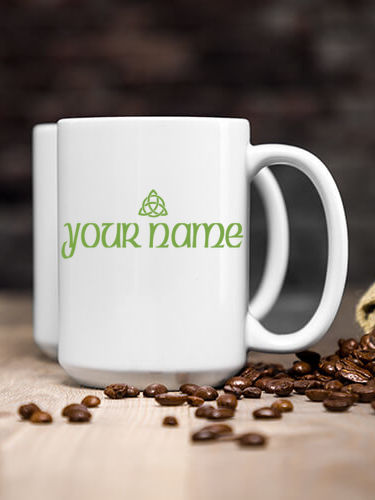 Celtic Trinity Knot : Ceramic Coffee Mugs