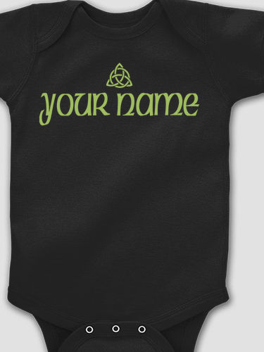 Celtic Trinity Knot : Printed Baby Bodysuits
