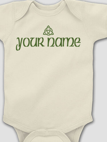 Celtic Trinity Knot : Printed Baby Bodysuits