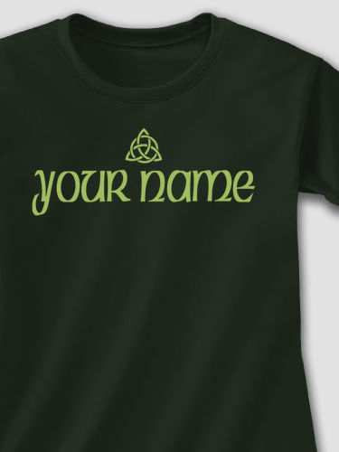 Celtic Trinity Knot : Adult Ladies Fitted T-Shirt