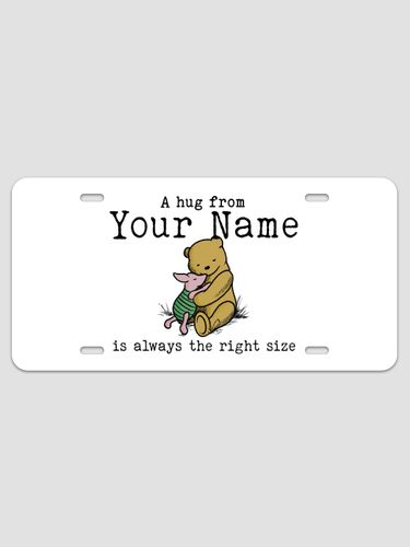 A Hug : License Plates