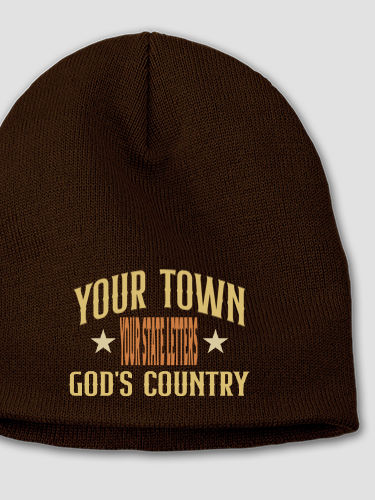 God's Country : Embroidered Beanies