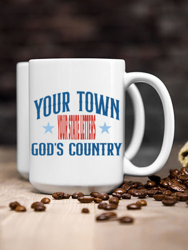 God's Country : Ceramic Coffee Mugs