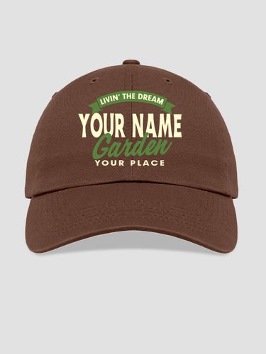 Livin' The Dream Garden : Embroidered Baseball Hats
