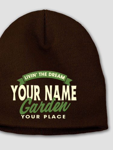 Livin' The Dream Garden : Embroidered Beanies