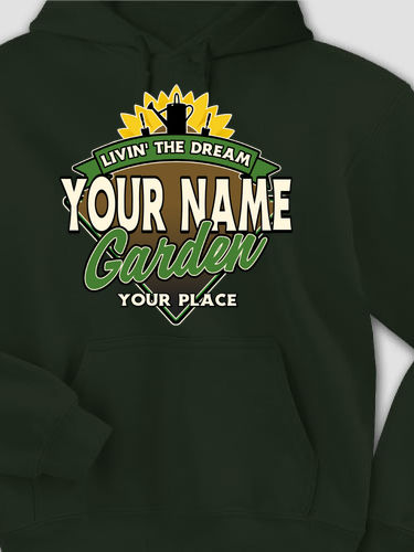 Livin' The Dream Garden : Printed Hoodies
