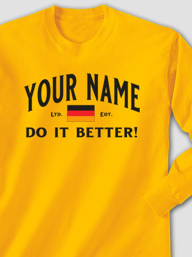 Germans Do It Better : Printed Long Sleeves