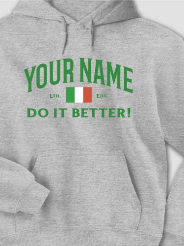 Italians Do It Better : Printed Hoodies