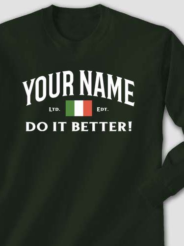 Italians Do It Better : Printed Long Sleeves