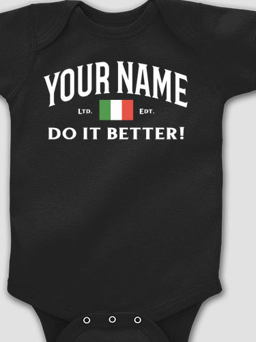Italians Do It Better : Printed Baby Bodysuits