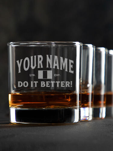 Irish Do It Better : Rocks Glasses - Engraved