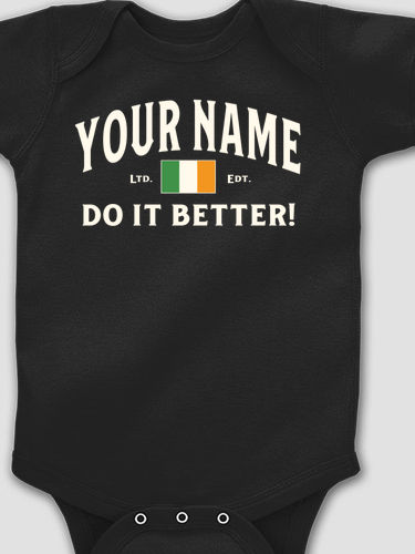 Irish Do It Better : Printed Baby Bodysuits