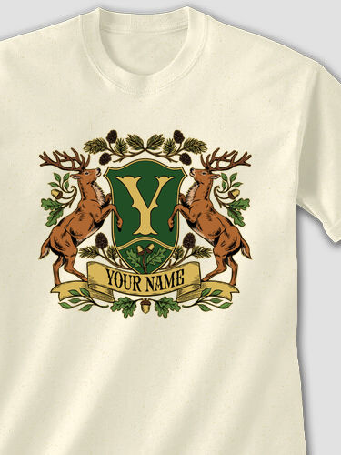 Stag Coat Of Arms : Printed T-Shirts