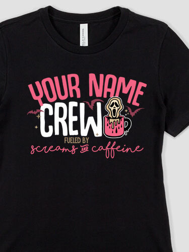 Screams And Caffeine : Premium Ladies T-Shirts
