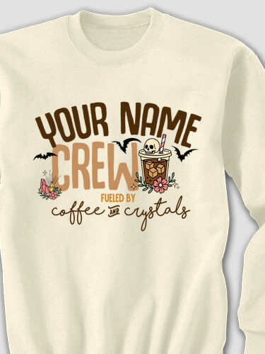 Coffee And Crystals : Printed Sweatshirts