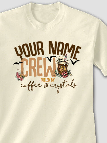 Coffee And Crystals : Printed T-Shirts