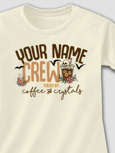 Coffee And Crystals : Printed T-Shirts