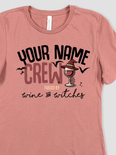 Wine And Witches : Premium Ladies T-Shirts