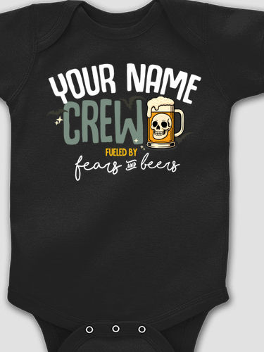 Fears And Beers : Printed Baby Bodysuits