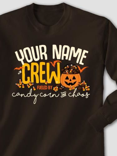 Candy Corn And Chaos : Printed Long Sleeves