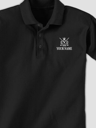 Golf Monogram : Embroidered Polo Shirts