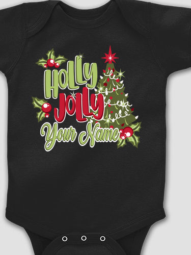 Holly Jolly : Printed Baby Bodysuits