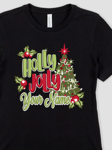 Holly Jolly : Premium Ladies T-Shirts