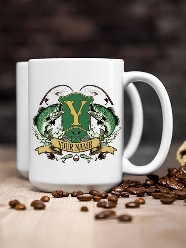 Bass Coat Of Arms : Ceramic Coffee Mugs