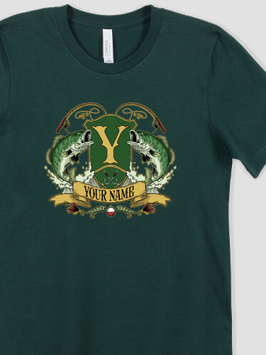 Bass Coat Of Arms : Premium Printed T-Shirts
