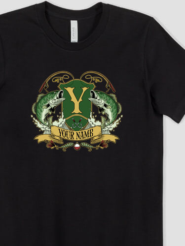 Bass Coat Of Arms : Premium Printed T-Shirts