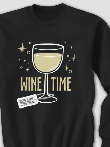 Wine Time : Printed Sweatshirts