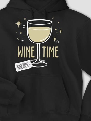Wine Time : Printed Hoodies