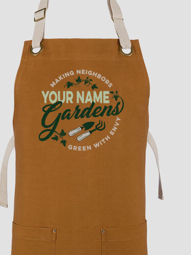 Gardens : Printed Canvas Work Aprons