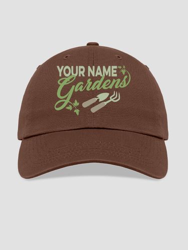 Gardens : Embroidered Baseball Hats