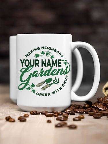 Gardens : Ceramic Coffee Mugs