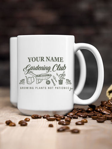 Gardening Club : Ceramic Coffee Mugs