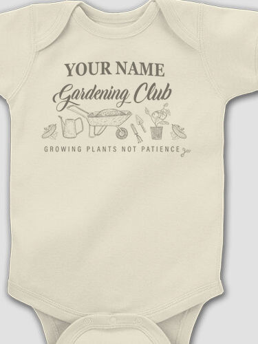 Gardening Club : Printed Baby Bodysuits