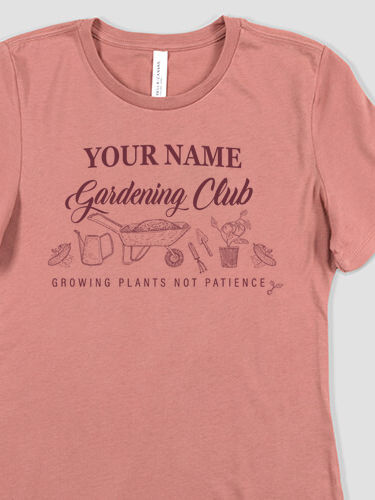 Gardening Club : Premium Ladies T-Shirts