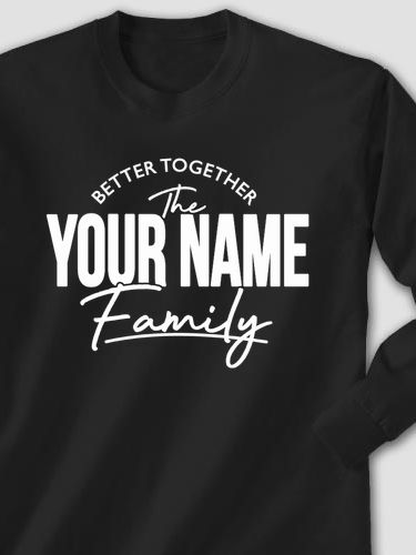 Better Together Family : Printed Long Sleeves