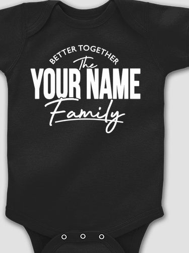 Better Together Family : Printed Baby Bodysuits
