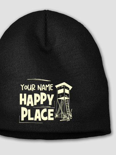 Hunting Happy Place : Embroidered Beanies