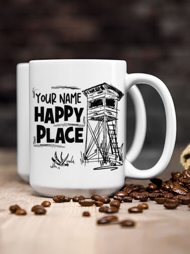 Hunting Happy Place : Ceramic Coffee Mugs