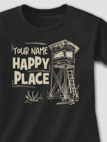 Hunting Happy Place : Printed T-Shirts