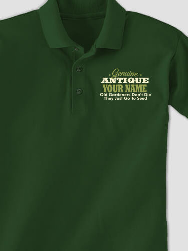 Genuine Antique Gardener : Embroidered Polo Shirts