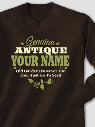 Genuine Antique Gardener : Printed Long Sleeves