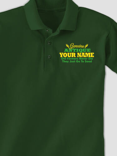 Genuine Antique Farmer : Embroidered Polo Shirts