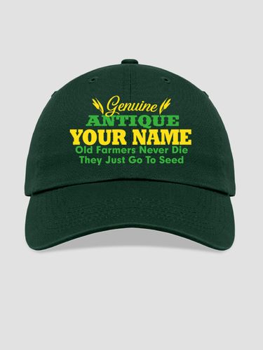 Genuine Antique Farmer : Embroidered Baseball Hats