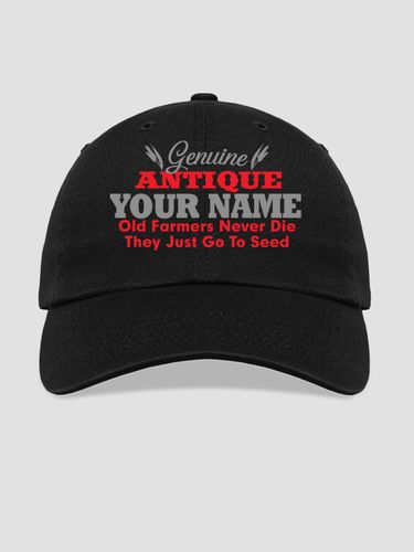 Genuine Antique Farmer : Embroidered Baseball Hats