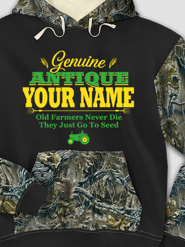 Genuine Antique Farmer : Printed 2-Tone Camo Hoodies