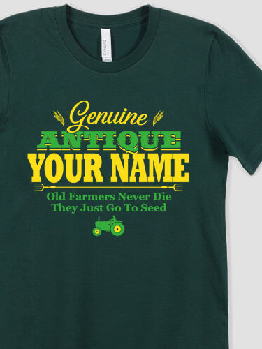 Genuine Antique Farmer : Premium Printed T-Shirts